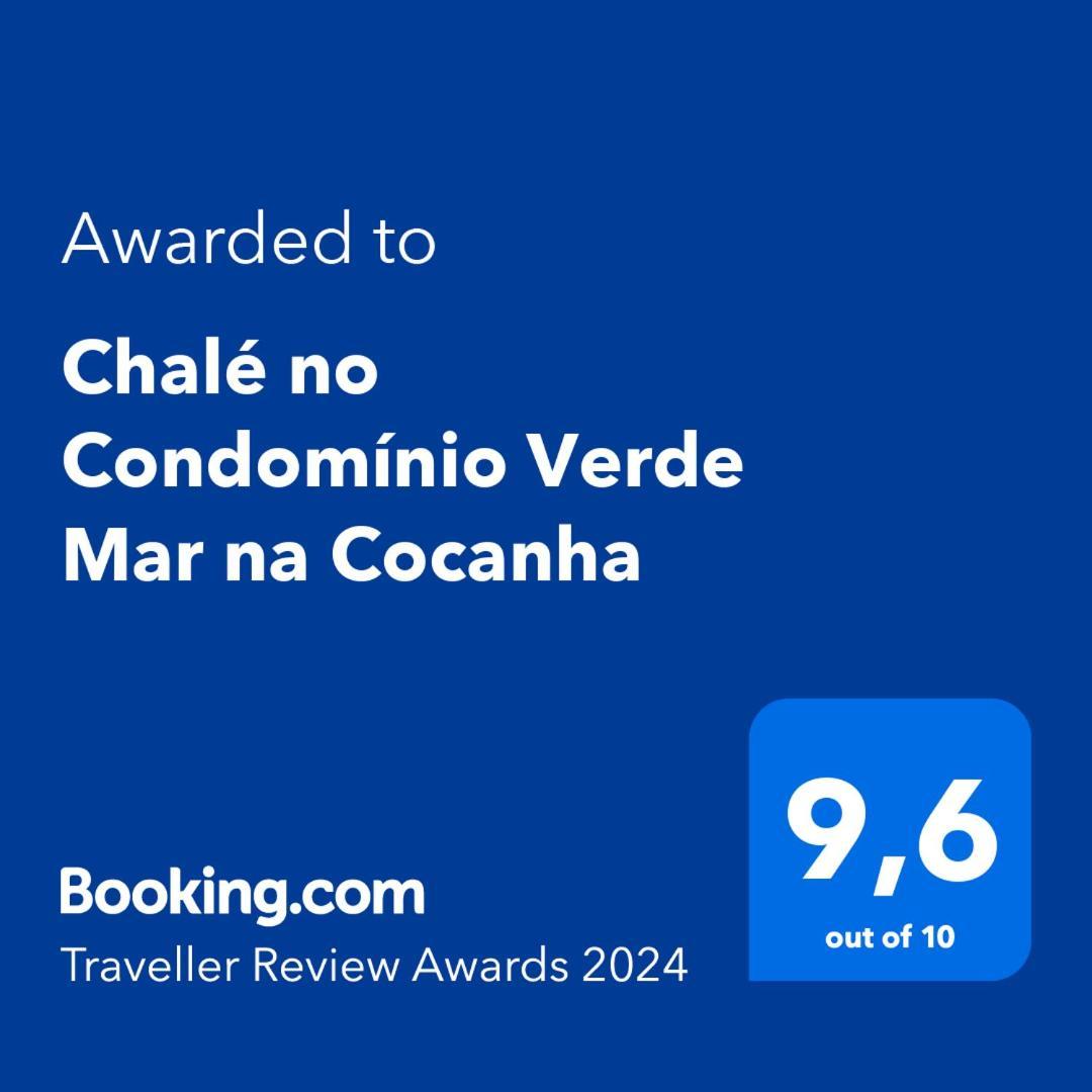 Chale No Condominio Verde Mar Na Praia Da Cocanha Caraguatatuba Kültér fotó